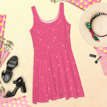 Barbie Pink Two Toned Star Skater Dress