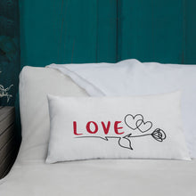 A Rose is a Rose Love Premium Pillow