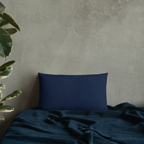 Square & Rectangle Midnight Blue Premium Pillows (sold separately)