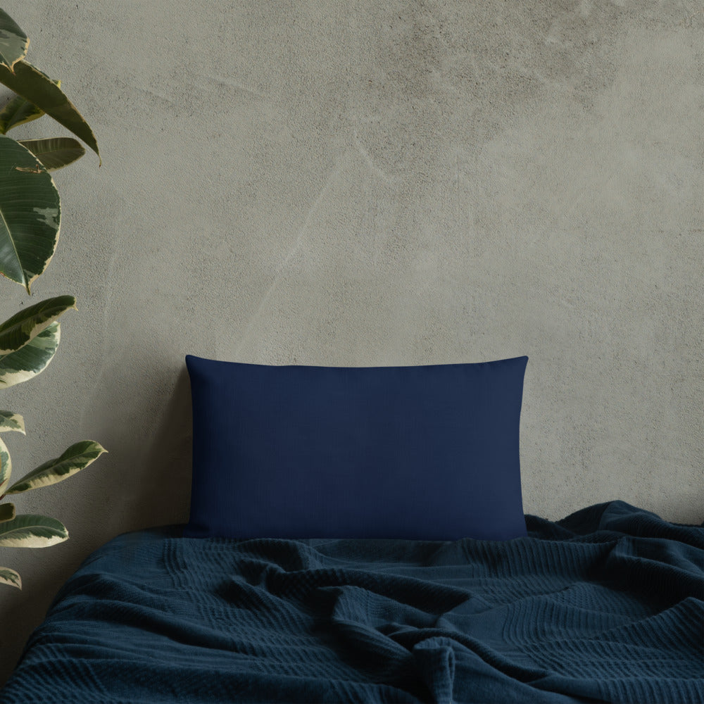 Square & Rectangle Midnight Blue Premium Pillows (sold separately)