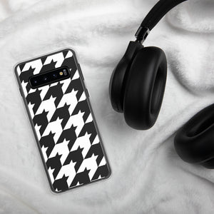 Large Print Classic Houndstooth Samsung Case