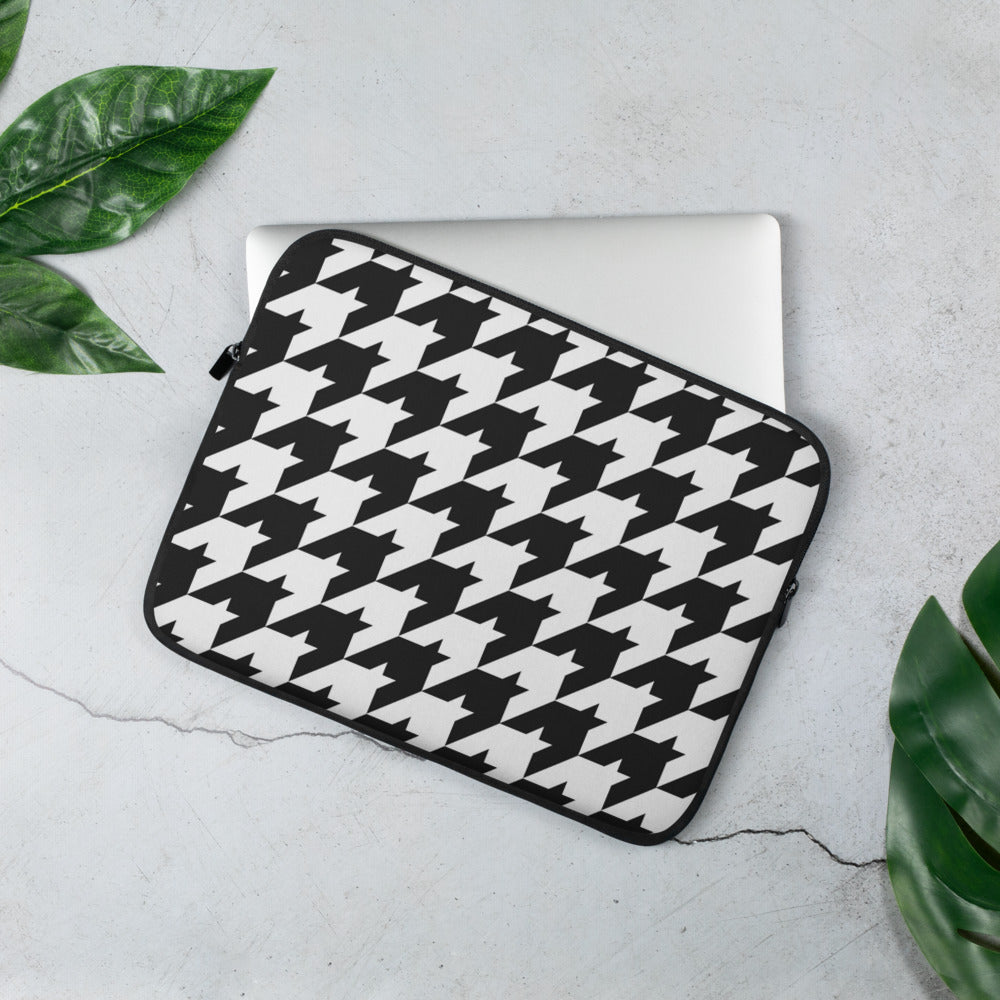 Classic Houndstooth Laptop Sleeve