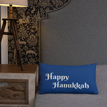 Happy Hanukkah Pillow