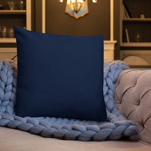 Square & Rectangle Midnight Blue Premium Pillows (sold separately)