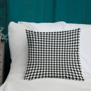 Square & Rectangle Classic Houndstooth Premium Pillows (sold separately)