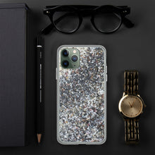 Sand - White, Black, Gray Ombré Apple iPhone case