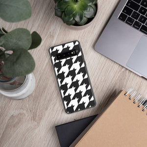 Large Print Classic Houndstooth Samsung Case