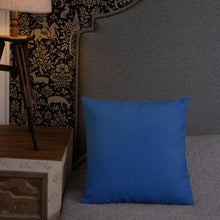Square & Rectangle Dark Blue Premium Pillows (sold separately)